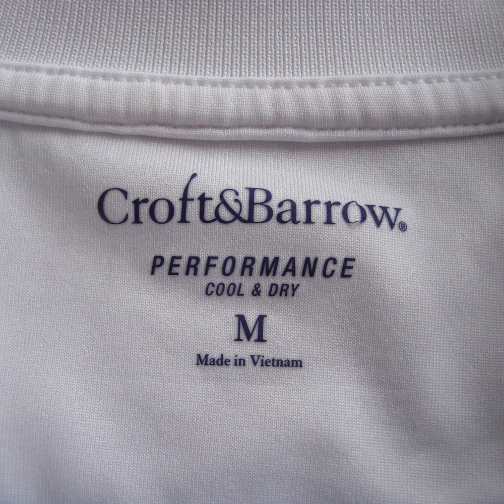Men's Croft & Barrow textured polo M